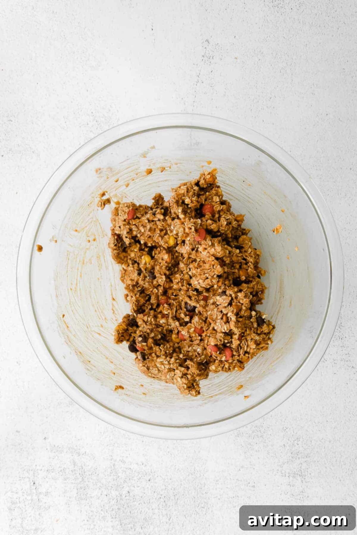 cookie dough in bowl