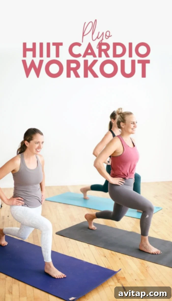 Plyo HIIT Cardio Workout - Explosive Cardio for Fat Loss