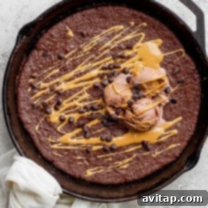 flourless chocolate skillet cake