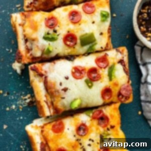 French bread pizza.