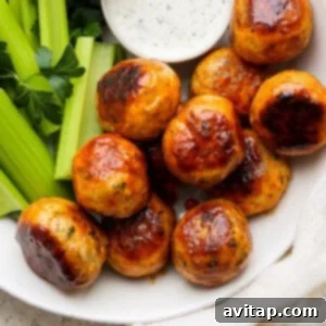 plate of meatballs.