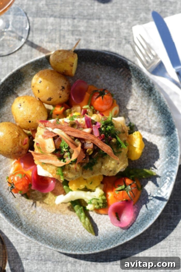 fish - Halibut at Posten Brassiere