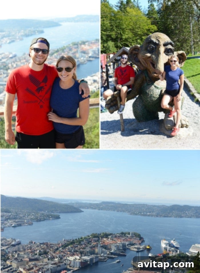 FLOYEN - Panoramic View of Bergen