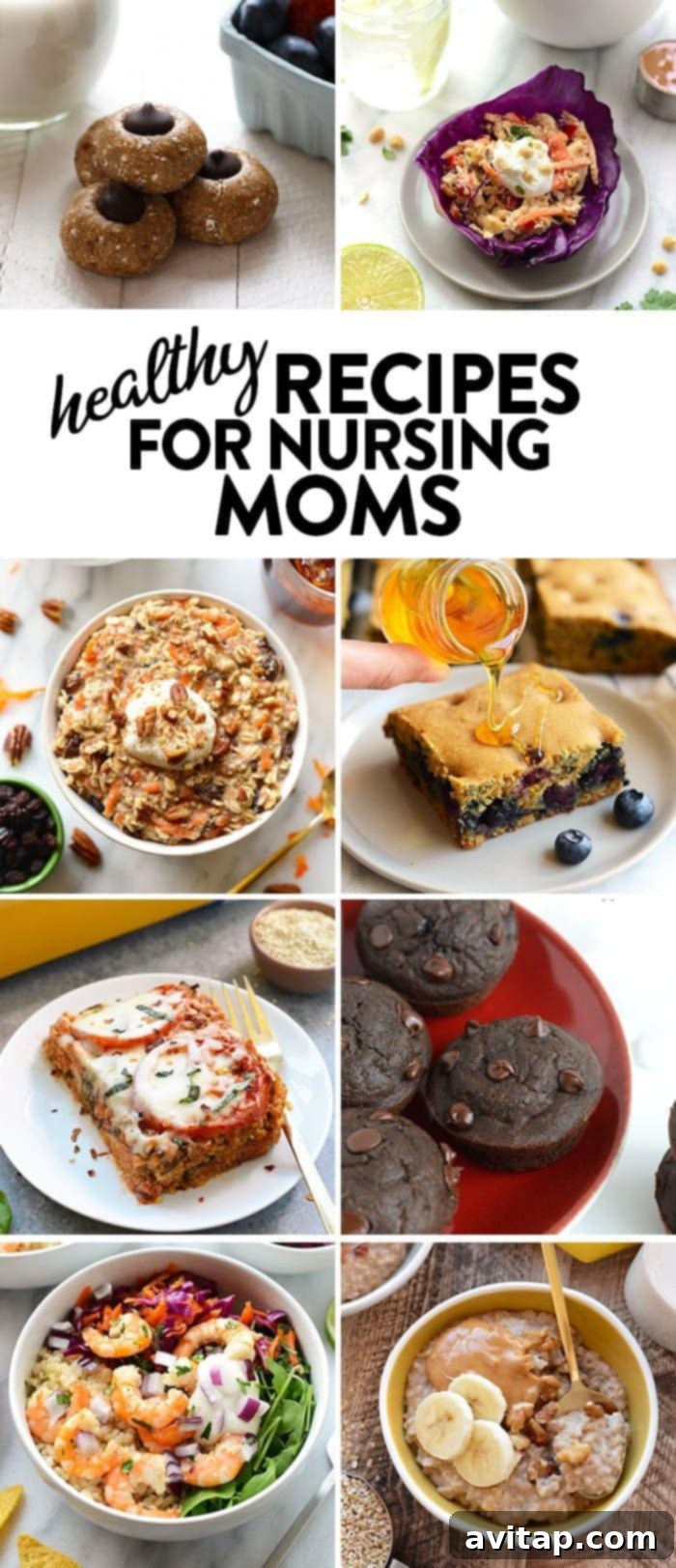 Healthy Recipes for Nursing Moms: Delicious and Nutritious Meals for Breastfeeding