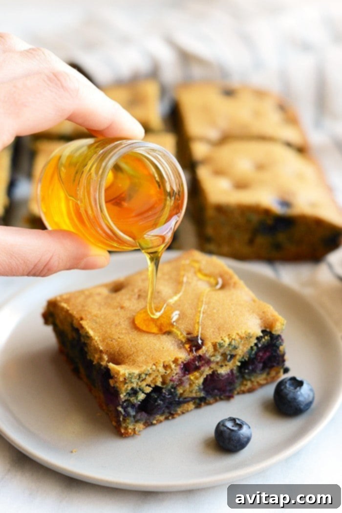 Blueberry Breakfast Cake - Healthy Recipes for Nursing Moms