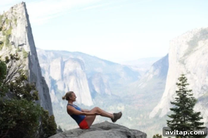 Hikers enjoying the iconic Glacier Point vista in Yosemite National Park