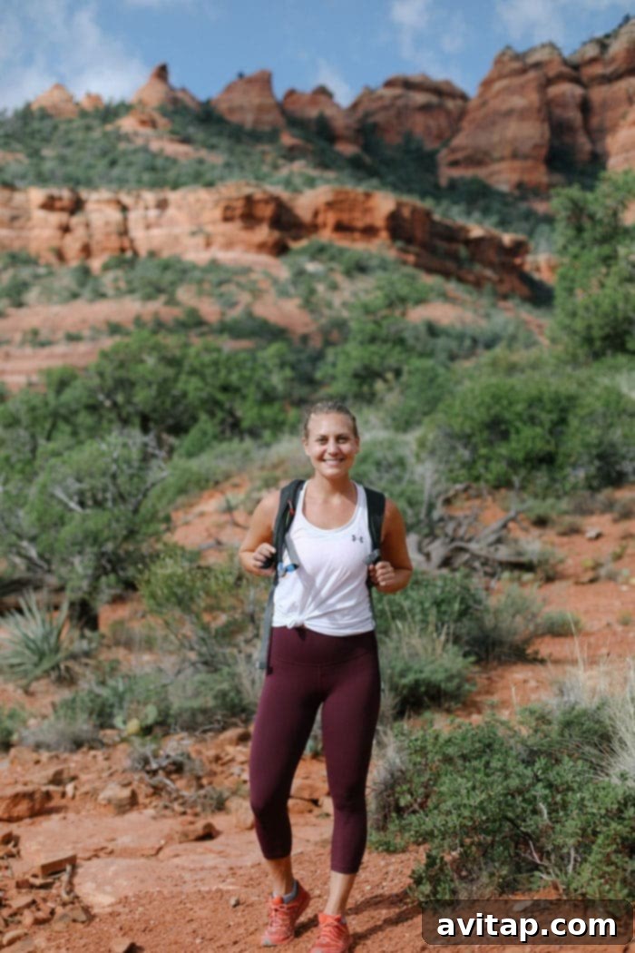 Capturing the vibrant red hues and dramatic cliffs of Sedona from the Soldier Pass Trail.