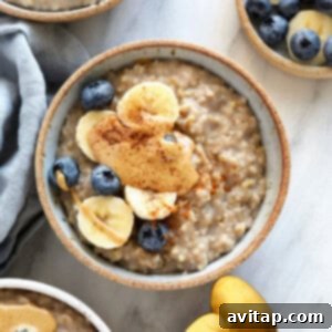 steel cut oats in bowl