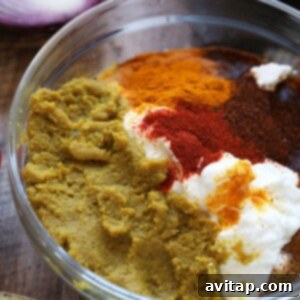 Golden Curry Chicken Salad 7 Curry sauce for the chicken salad in a bowl