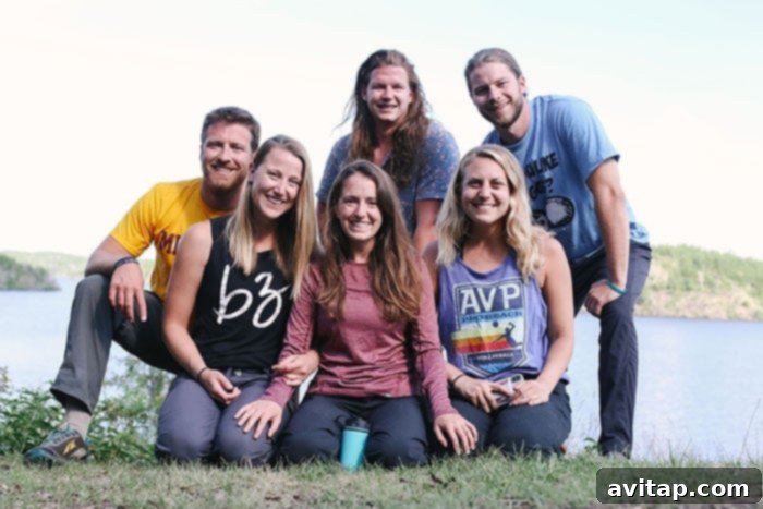 Team Fit Foodie in the BWCA