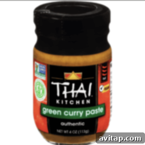 Golden Summer Corn Salad 2 Jar of Thai Kitchen Green Curry Paste, a key ingredient for authentic Thai cuisine.