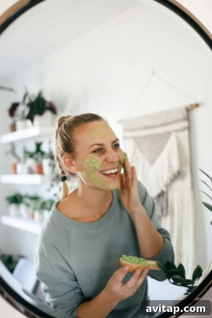 Avocado Face Mask – a natural solution for dry skin