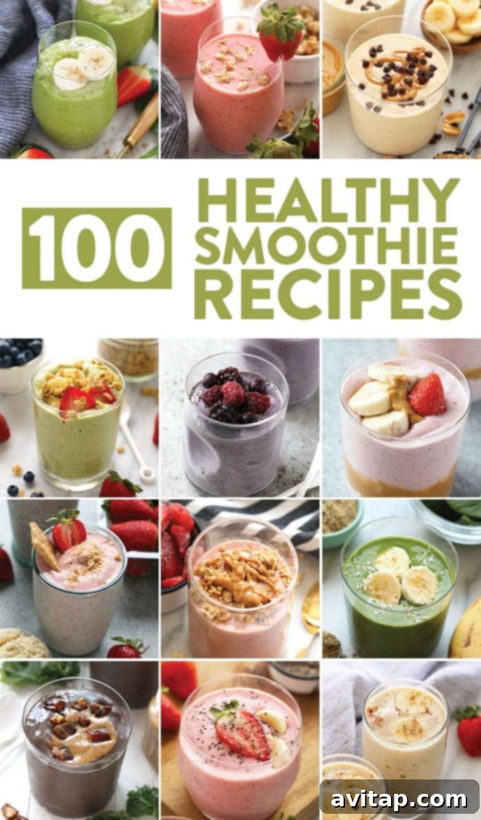 100 Smoothie Recipes.