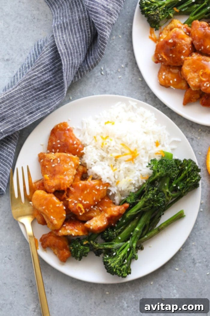 Delicious and Healthy Orange Chicken Recipe