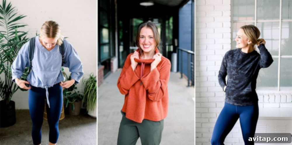 Lululemon Fall sweatshirts for cozy casual wear