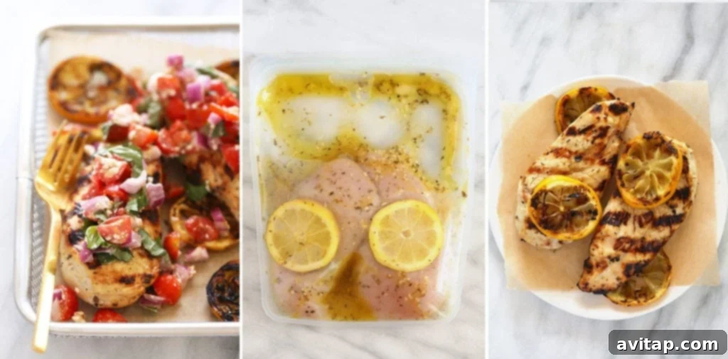 Grilled Greek lemon chicken recipe