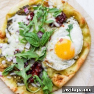 Morning Naan Pizza 7 Naan Breakfast Pizza