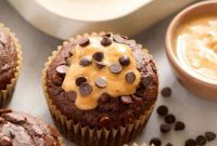 Wholesome Chocolate Peanut Butter Muffins