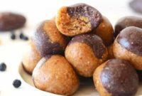 PB and J Swirl Energy Bites