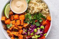 Tropical Thai Coconut Quinoa Bowls