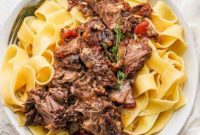 Slow Cooker Beef Rib Ragu