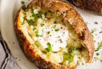 Crispy Air Fryer Baked Potatoes