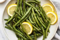 Crispy Roasted Green Beans