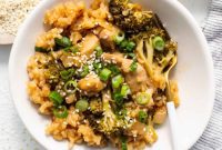 Effortless Orange Chicken Casserole