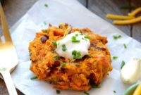 Sweet Potato and Cheddar Hash Browns