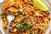 Creamy 20-Minute Peanut Noodles