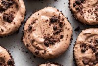 Protein-Packed Thin Mint Chocolate Mousse Cups