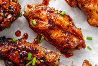 Sticky Honey Chili Crisp Chicken Wings
