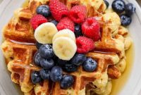 Fluffy Cottage Waffles