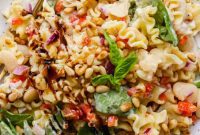 Silky Cottage Cheese Pasta Salad