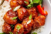 Sweet and Tangy Air Fryer Chicken