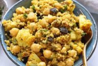 Golden Roasted Cauliflower Quinoa Power Bowl