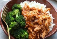 Easy Slow Cooker Sesame Chicken