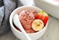 Protein-Packed Strawberry Banana Nice Cream
