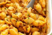 Golden Sweet Potato Cheeseburger Bake
