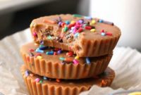 Birthday Cake Cashew Butter Bites