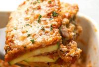 Guilt-Free Zucchini Lasagna