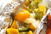 Sweet and Smoky Grilled Peppers and Onions