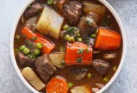 Melt-in-Your-Mouth Slow Cooker Beef Stew