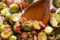 Crispy Brussels with Bacon