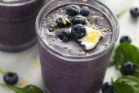 Blueberry Flaxseed Boost Smoothie