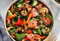 Zesty Thai Salmon Salad