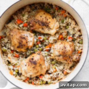 one pot chicken and rice