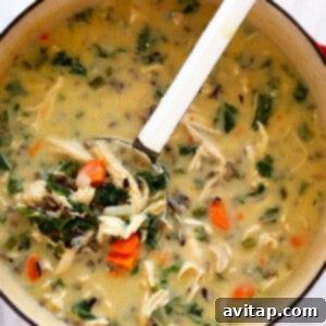 Creamy Chicken Wild Rice Delight 7 chicken wild rice soup