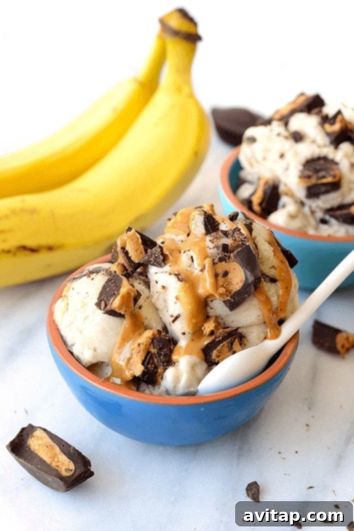Peanut butter cup soft serve, combining two favorite flavors.