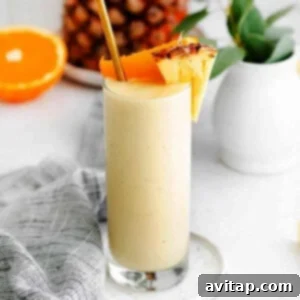 pineapple smoothie
